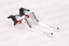 Extendable levers are CNC machined from aircraft grade 6061 T6 billet Aluminium, they are stock levers replacement , 100% precise fitment and levers are color color optional.