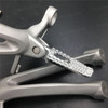 Aluminum alloy made replacement passenger/rear foot pegs and mount bracket assembly for 2008-2010 Suzuki GSX-R600, GSX-R750, these style footrest assembly are light weight than OEM stock footrest and race-inspired design provides excellent traction and feedback. CNC machined from high-impact aluminum for durability and precise fitment.