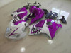 1999 to 2007 Suzuki Hayabusa GSX1300R white and pink fairing kit