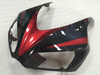 2006 2007 HONDA CBR1000RR Fireblade front upper fairing in red and black
