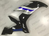 2004 2005 2006 Yamaha R1 black and silver panels