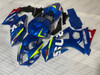 2007 2008 Suzuki GSX-R1000 K7 K8 Suzuki Racing Team blue fairing kit