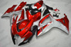 2006 2007 Suzuki GSXR 600/750 candy red an silver fairing