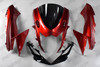 Suzuki GSXR600 GSXR750 headlight fairing candy red