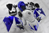 1999 to 2007 Suzuki Hayabusa GSX1300R aftermarket fairing white and blue