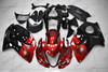 Suzuki Hayabusa GSX1300R custom fairing red and black cowling