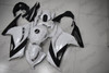 Kawasaki Ninja 300 ZX-300 EX-300 original fairing pearl white and matte black
