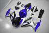 best quality fairing set for 2006 2007 Suzuki GSXR600/750 blue and silver color