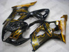 2003 2004 Suzuki GSXR1000 K3 K4 gold flame fairing