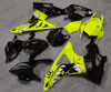 2015 2016 2017 2018 BMW S1000RR HP4 black and green fairing
