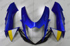 Suzuki GSXR600 GSXR750 front upper fairing in blue