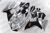 Suzuki GSXR600 GSXR750 silver and black fairing