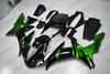 2002 2003 Yamaha YZF-R1 black and green fairings