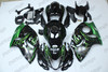 Suzuki Hayabusa GSX1300R green flame fairing