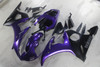 2003 2004 2005 Yamaha YZF-R6 purple and black fairing kit