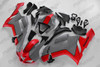 2007 2008 Kawasaki Ninja ZX-6R ZX-6RR 636 gray and red fairing kit