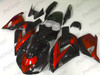Kawasaki Ninja ZX-14 ZZR1400 custom fairing black and red