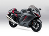 2021 2022 2023 2024 Suzuki Hayabusa GSX1300R metallic thunder gray/candy daring red fairings