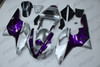 2000 2001 Yamaha YZF-R1 silver and purple fairings