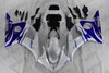 2003 2004 2005 Yamaha YZF-R6 custom fairing blue and white