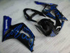 2003 2004 Kawasaki Ninja ZX-6R ZX-6RR 636 blue flame fairings