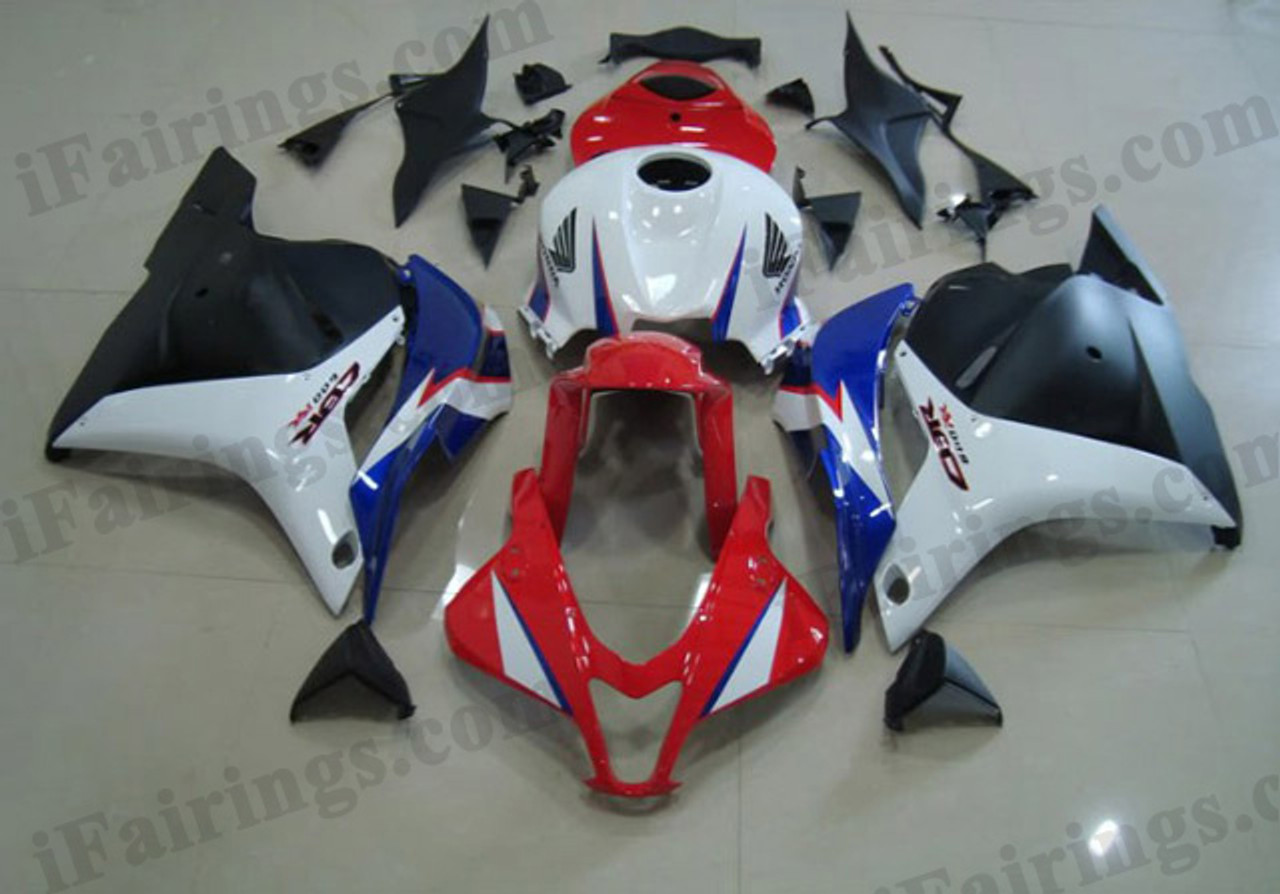 Aftermarket Fairing Kit for 2009 to 2012 Honda CBR600RR.