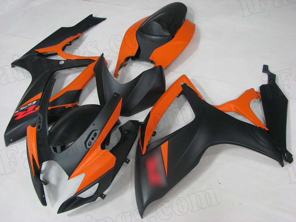 Puig 4054T Kuppel Für Suzuki GSX-R600/750 2006-2007 – Windschild In Orange, Passgenau
