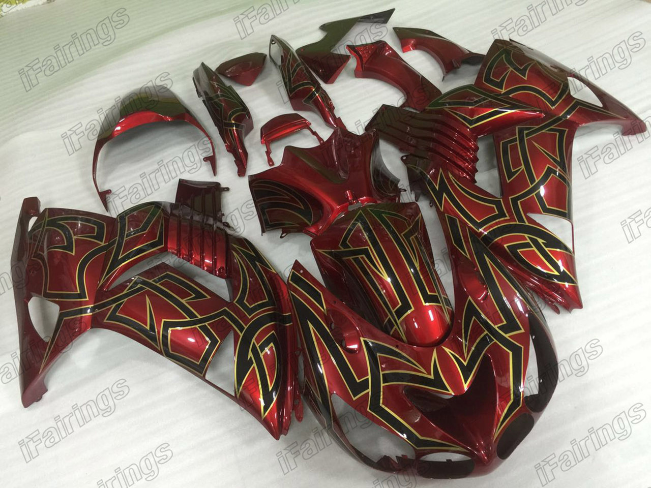 Kawasaki Ninja ZX-14 ZZR1400 OEM Replacement Fairings - iFairings