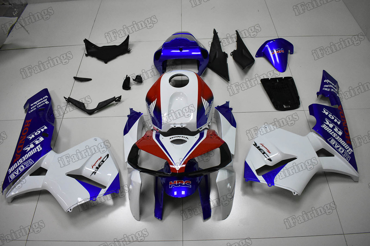 2005 2006 Honda CBR600RR HRC Fairing Kit - iFairings.com