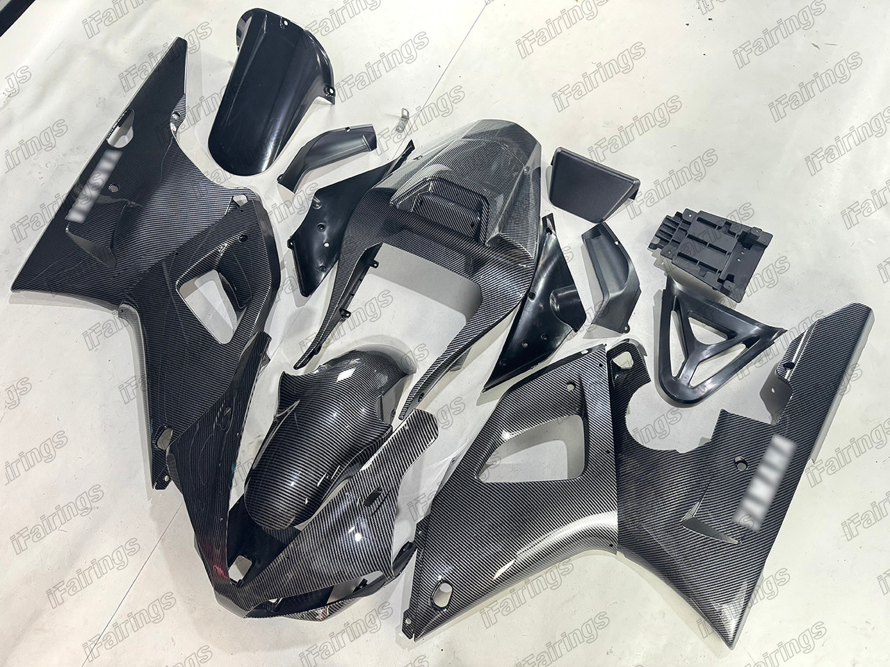 2000 2001 Yamaha YZF-R1 Carbon Fiber Fairings - iFairings