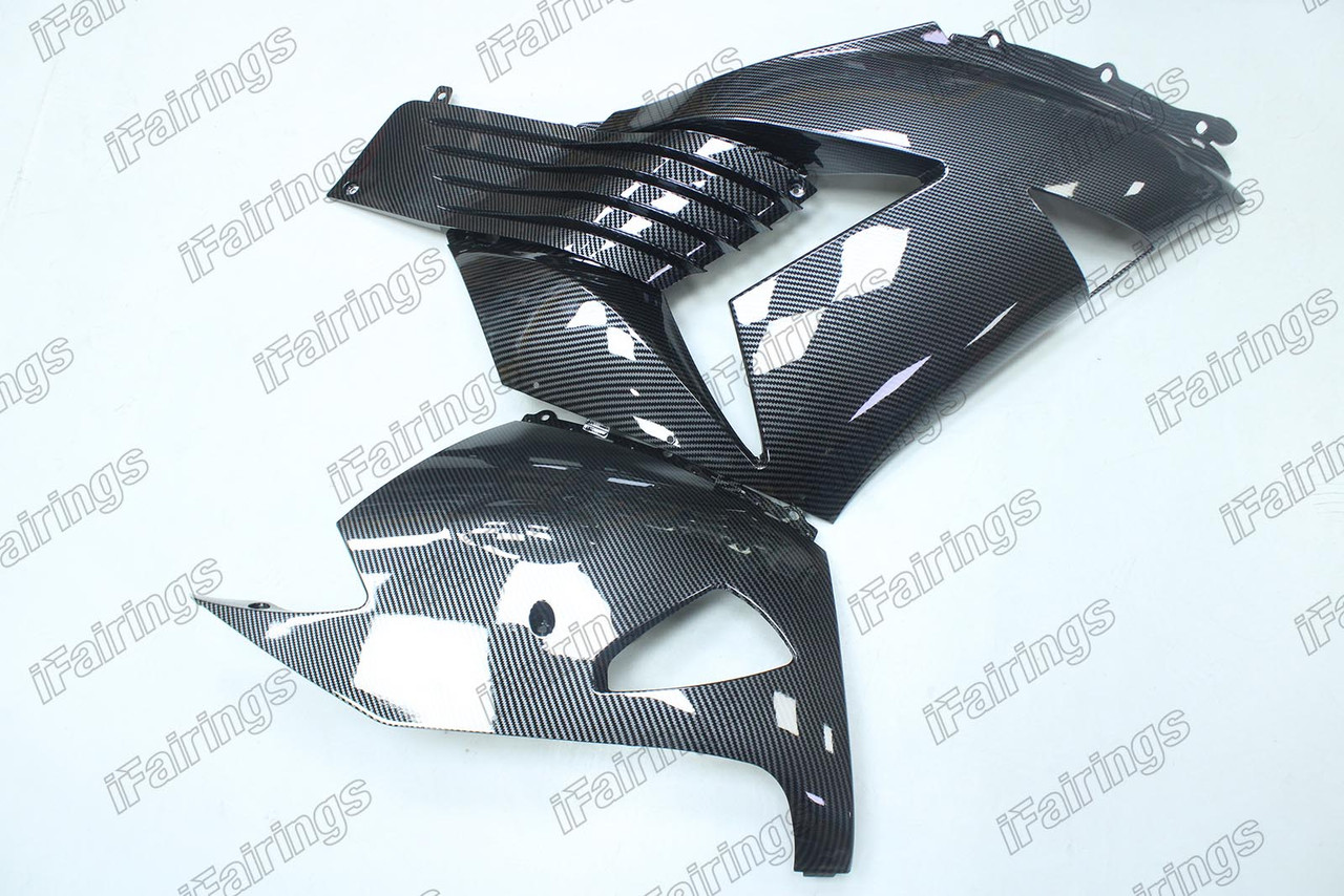 Carbon fiber look fairing kit for Kawasaki ZX-14 2006 to 2011.