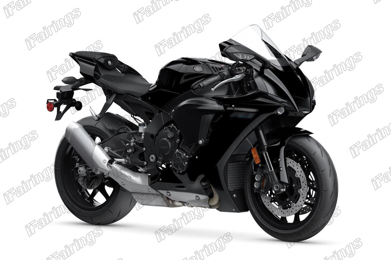 Aftermarket fairing for 2020 2021 2022 2023 Yamaha YZF-R1 black.