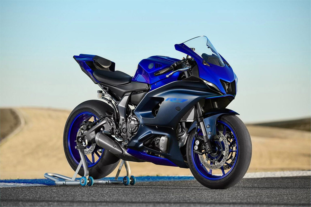 yzf r7 ブルー カウル 2021-2025 Yamaha YZF-R7 blue/black fairings 35% off - iFairings.com