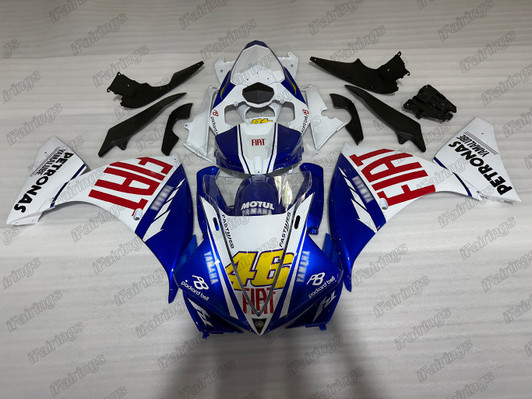 2009 2010 2011 Yamaha YZF-R1 Rossi Fiat bodywork