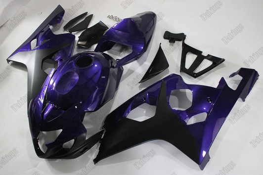 2004 2005 Suzuki GSXR 600/750 K4 K5 purple_black fairing kit