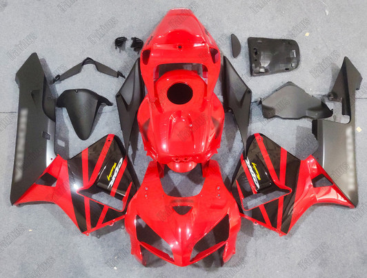 2005 2006 Honda CBR600RR original fairing red_black