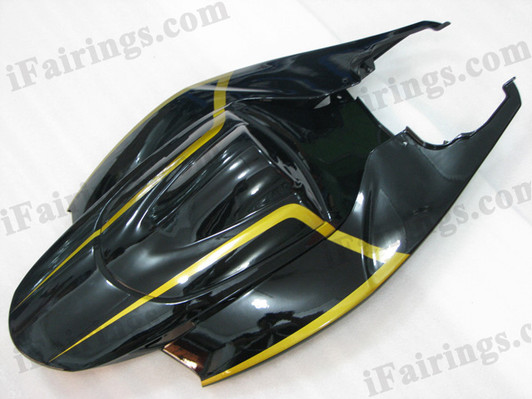OEM quality fairings and body kits for 2006 2007 Suzuki GSXR600/750 with red and black BACARDI color scheme/graphics, these fairing kits are oem quality, fast shipping and easy installtion. More factory color-matched fairings for GSXR600/750 2006 2007, team race replica fairings and red and black BACARDI fairing sets for Suzuki GSXR600/750 2006 2007, please browse iFairings.com.