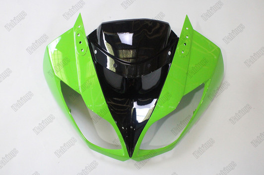 2009 2010 2011 2012 Kawasaki Ninja ZX-6R 636 green cowling