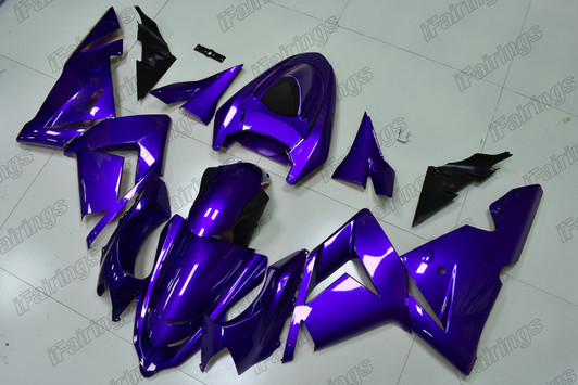 やまは 2004 2005 Kawasaki Ninja ZX-10R candy apple red fairings - iFairings