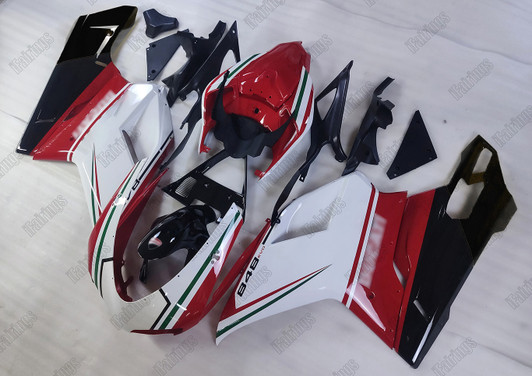 Ducati 848EVO 1098 1198 Tricolore fairing kits