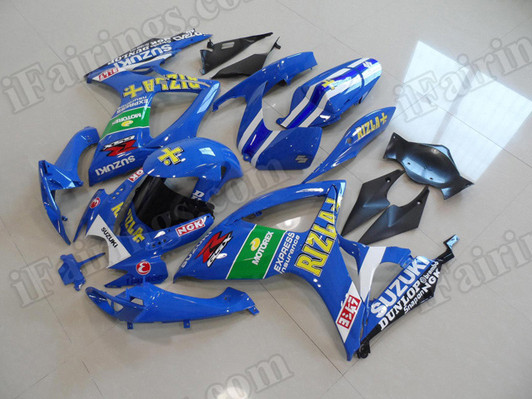 aftermarket fairings and bodywork for 2006 2007 Suzuki GSX R 600/750, this motorcycle fairings are replacement plastic with various graphics, they are top quality and oem fairing quality comparable. All the bodywork panels are pre-drilled and 100% precise fit factory bike. aftermarket fairings and bodywork for 2006 2007 Suzuki GSX R 600/750, this motorcycle fairings are replacement plastic with various graphics, they are top quality and oem fairing quality comparable. All the bodywork panels are pre-drilled and 100% precise fit factory bike.