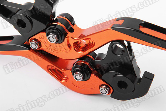 Extendable levers are CNC machined from aircraft grade 6061 T6 billet Aluminium, they are stock levers replacement with more color available.  