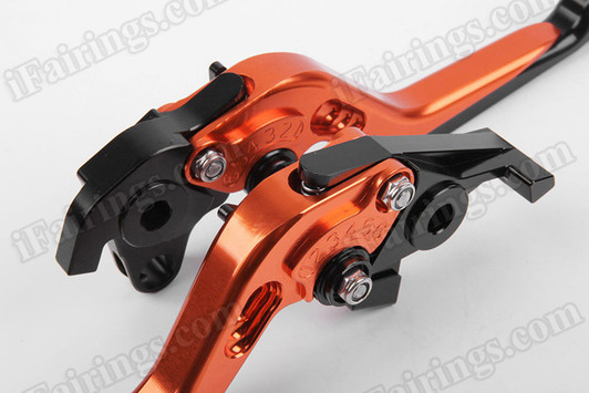 Extendable levers are CNC machined from aircraft grade 6061 T6 billet Aluminium, they are stock levers replacement with more color available.  