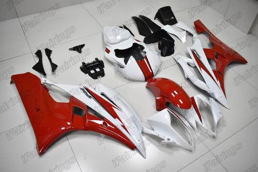 2006 2007 Yamaha YZF-R6 factory plastic red and white scheme