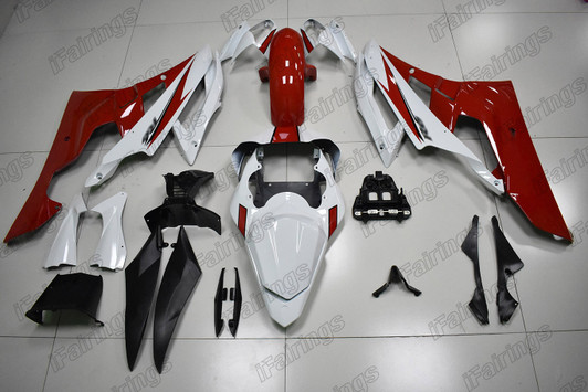 2006 2007 Yamaha YZF-R6 custom fairing cowling red and white