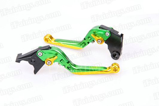 Extendable levers are CNC machined from aircraft grade 6061 T6 billet Aluminium, they are stock levers replacement with more color available.  