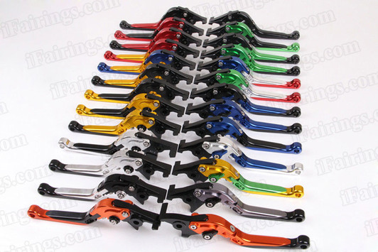 Extendable levers are CNC machined from aircraft grade 6061 T6 billet Aluminium, they are stock levers replacement with more color available.  