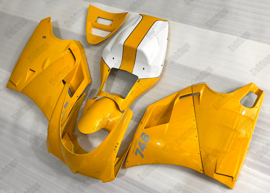 Ducati 748/916/996/998 OEM fairing yellow_white