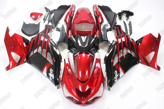 Kawasaki Ninja ZX-14 ZZR1400 red_black bodywork