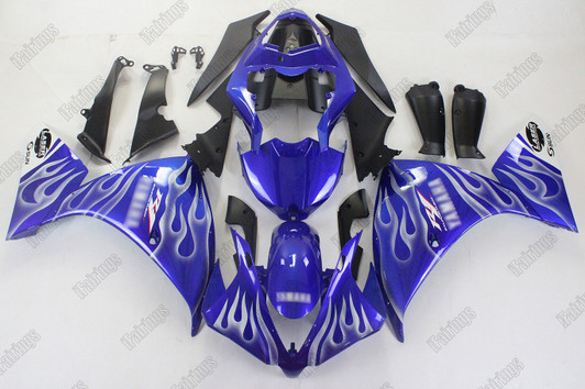 2012 2013 2014 Yamaha YZF R1 flame bodywork